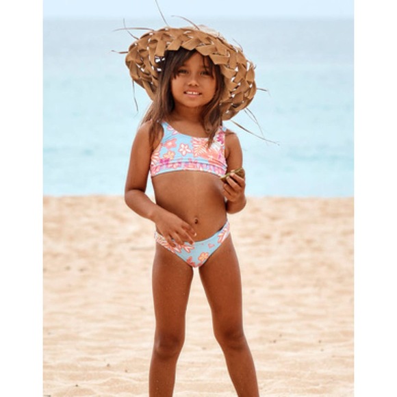 ROXY• Funny Childhood Bralette Bikini Set - Picture 7 of 13